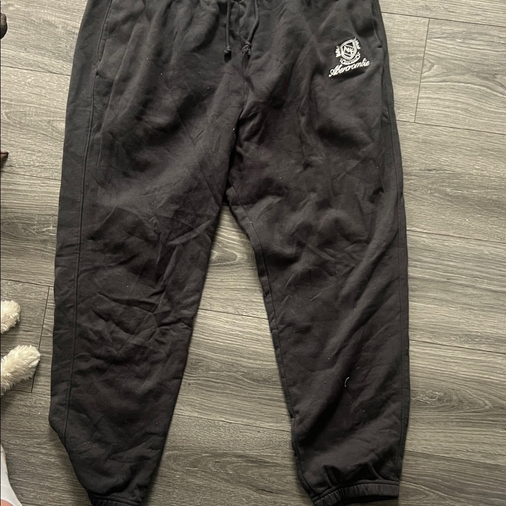Abercrombie & Fitch Charcoal Joggers for Men